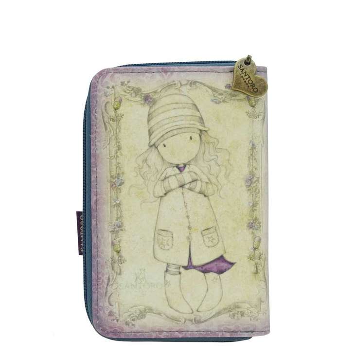 Santoro London Peňaženka na zips (stredná) Gorjuss Toadstools 2