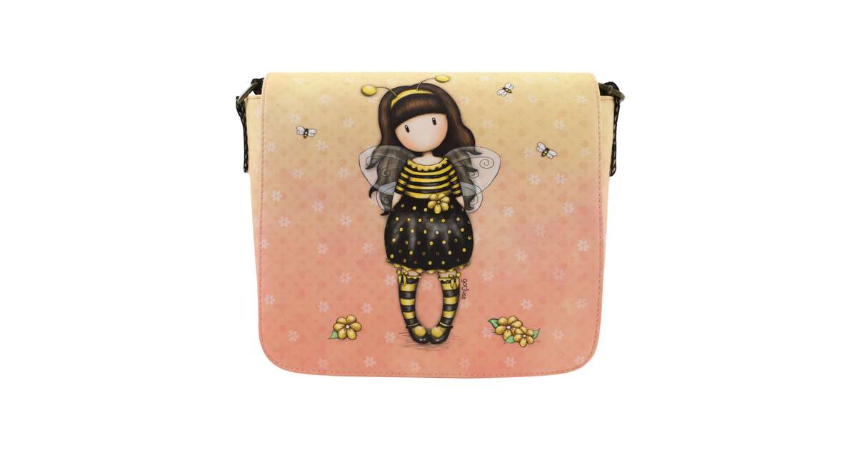 Santoro London Crossbody táska Gorjuss BeeLoved (Just BeeCause